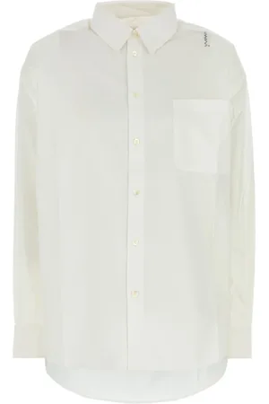 Marni Dames, Blouses & Shirts, Wit, Maat: XS Katoen