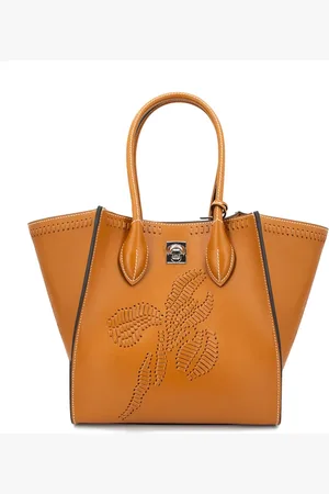ERMANNO SCERVINO Dames, Tassen, Bruin, Maat: ONE Size Leer