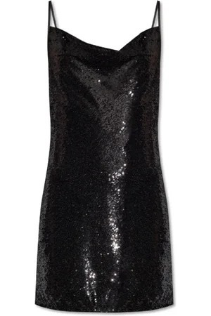 AllSaints Dames, Jurken, Zwart, Maat: M Polyamide