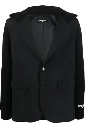 Dsquared2 Heren, Jassen, Zwart, Maat: L Wol