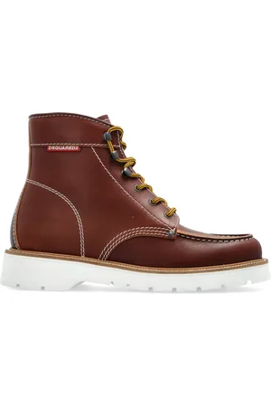 Dsquared2 Heren, Schoenen, Bruin, Maat: 41 1/2 EU Leer