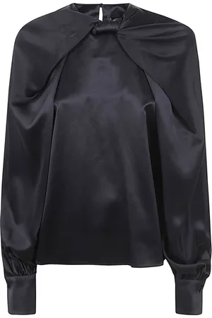Max Mara Dames, Blouses & Shirts, Zwart, Maat: 2XS Zijde