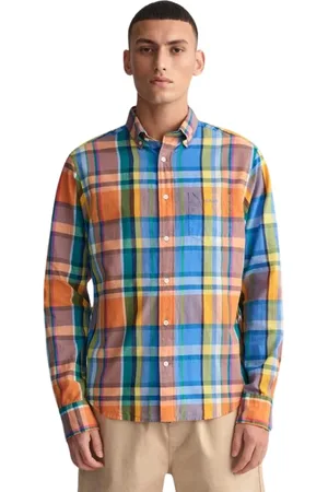 GANT Heren, Overhemden, Veelkleurig, Maat: 3XL Katoen