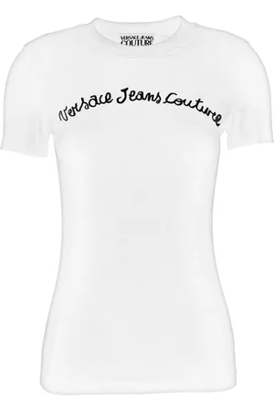 VERSACE Dames, Tops, Wit, Maat: S