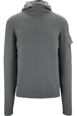 C.P. Company Heren, Sweatshirts & Hoodies, Grijs, Maat: M Wol