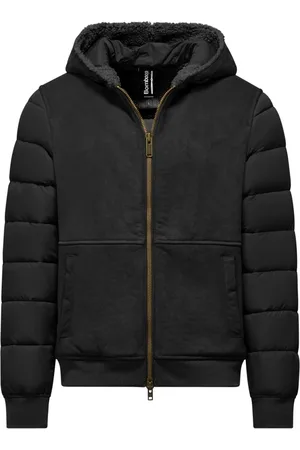 Bomboogie Heren, Jassen, Zwart, Maat: 2XL Leer