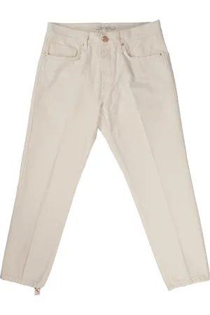 Don the Fuller Heren, Jeans, Wit, Maat: W29 Poliester