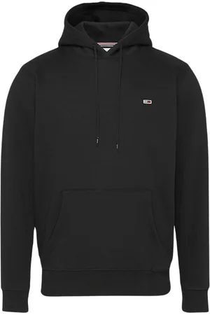 Tommy Hilfiger Heren, Sweatshirts & Hoodies, Zwart, Maat: M Katoen