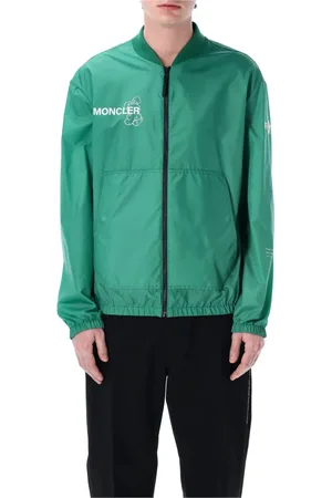 Moncler Heren, Jassen, Groen, Maat: S Nylon
