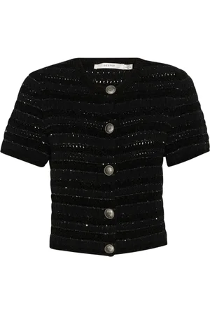 Gestuz Dames, Truien, Zwart, Maat: L