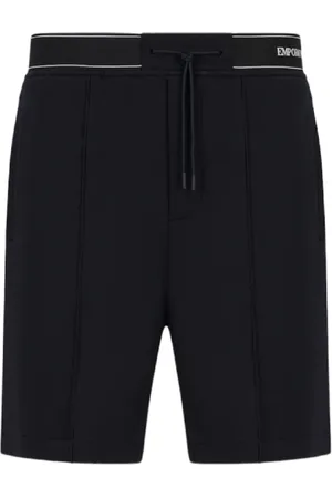 Emporio Armani Heren, Korte broeken, Zwart, Maat: M Jersey