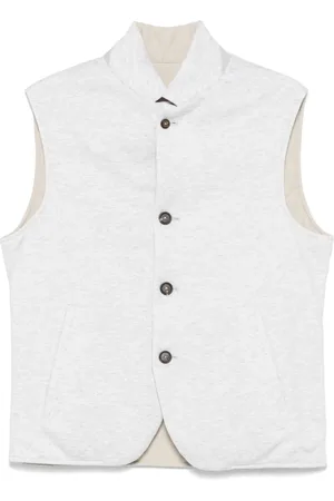ELEVENTY Heren, Jassen, Grijs, Maat: 4XL Wol