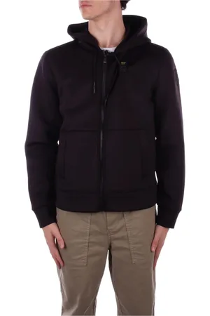 Blauer Heren, Sweatshirts & Hoodies, Zwart, Maat: XL Poliester