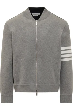 Thom Browne Heren, Sweatshirts & Hoodies, Grijs, Maat: L Katoen