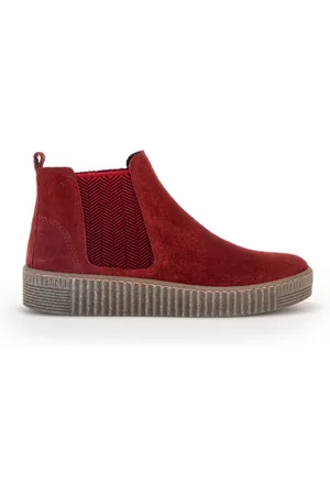 Gabor Dames, Schoenen, Rood, Maat: 42 EU Velours