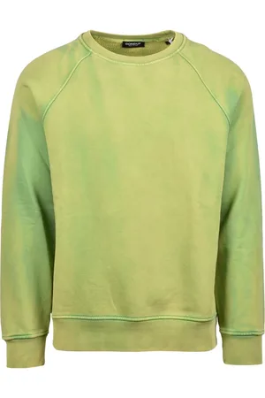 Dondup Heren, Sweatshirts & Hoodies, Geel, Maat: S Katoen