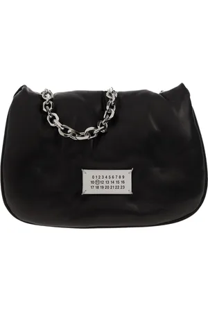 Maison Margiela Unisex, Tassen, Zwart, Maat: ONE Size Leer