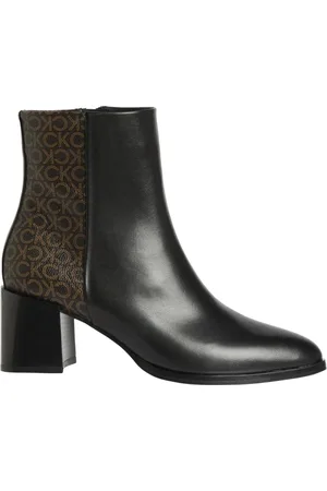Calvin Klein Dames, Schoenen, Zwart, Maat: 36 EU Leer