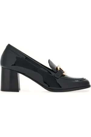 Salvatore Ferragamo Dames, Schoenen, Zwart, Maat: 40 EU Leer