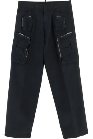 Dsquared2 Heren, Broeken, Zwart, Maat: M Katoen
