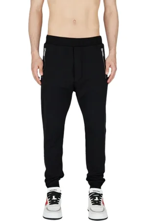 Dsquared2 Heren, Broeken, Zwart, Maat: 2XL Katoen