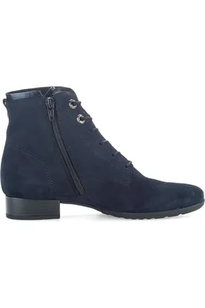 Gabor Dames, Schoenen, Blauw, Maat: 35 1/2 EU Suède
