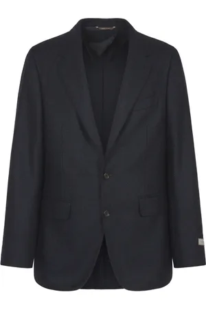 CANALI Heren, Jassen, Zwart, Maat: XL Wol