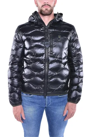 Blauer Heren, Jassen, Zwart, Maat: 2XL Polyamide