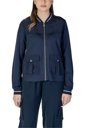Liu Jo Dames, Jassen, Blauw, Maat: L Viscose