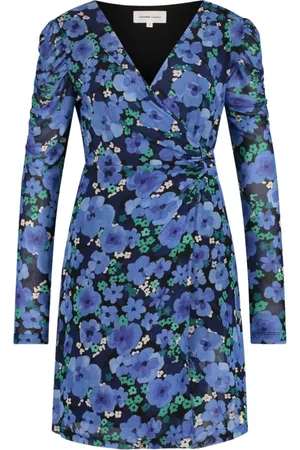 Fabienne Chapot Dames, Jurken, Blauw, Maat: M Leer