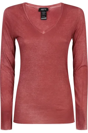 AVANT TOI Dames, Tops, Rood, Maat: S Katoen