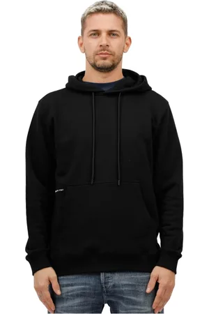 Dondup Heren, Sweatshirts & Hoodies, Zwart, Maat: XL Katoen