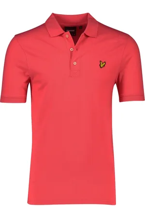 Lyle & Scott Heren, Tops, Roze, Maat: L Katoen