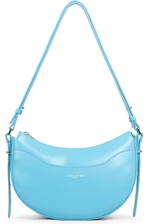 Lancaster Dames, Tassen, Blauw, Maat: ONE Size Leer