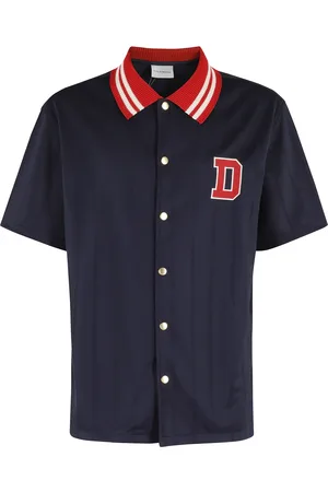 Drôle de Monsieur Heren, Overhemden, Blauw, Maat: XL Katoen