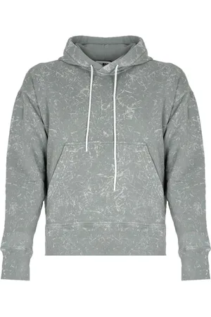 Msgm Heren, Sweatshirts & Hoodies, Grijs, Maat: M Katoen