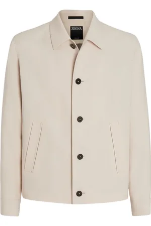 Ermenegildo Zegna Heren, Jassen, , Maat: XL Linnen