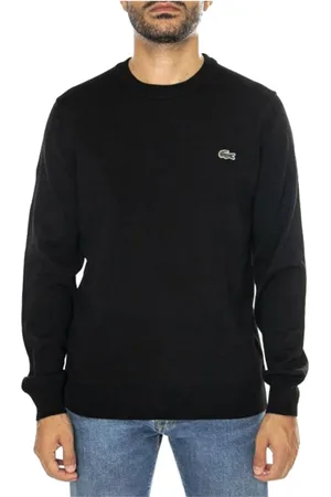 Lacoste Heren, Truien, Zwart, Maat: S Wol