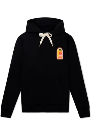 Casablanca Heren, Sweatshirts & Hoodies, Zwart, Maat: L Katoen