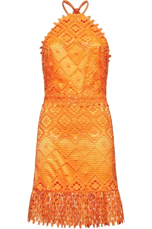 Silvian Heach Dames, Jurken, Oranje, Maat: XS Poliester
