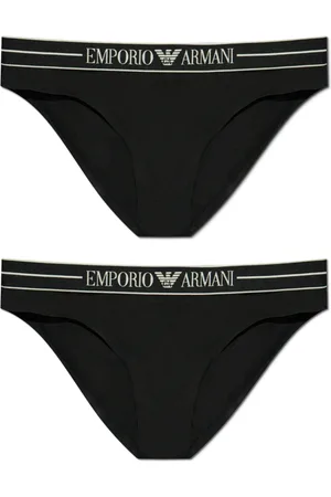 Emporio Armani Dames, Ondergoed, Zwart, Maat: L Katoen