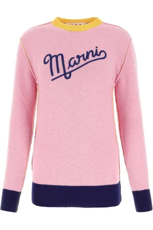 Marni Dames, Truien, Roze, Maat: XS Wol
