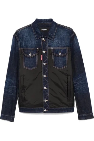 Dsquared2 Heren, Jassen, Blauw, Maat: S Denim