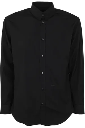 Dsquared2 Heren, Overhemden, Zwart, Maat: S Katoen