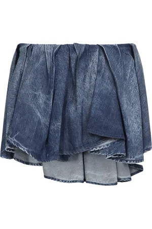 Diesel Dames, Rokken, Blauw, Maat: XS Denim