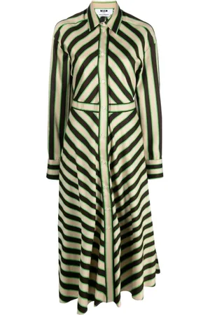 Msgm Dames, Jurken, , Maat: L Viscose