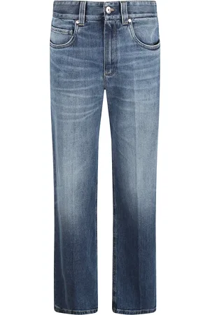Brunello Cucinelli Dames, Jeans, Blauw, Maat: XS Katoen