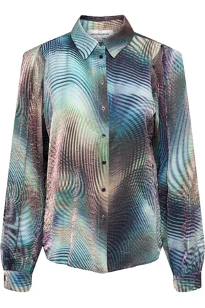 &Co Woman Dames, Blouses & Shirts, Veelkleurig, Maat: M Katoen