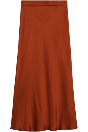 Max Mara Dames, Rokken, Bruin, Maat: L Zijde