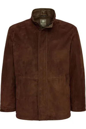 Boggi Milano Heren, Jassen, Bruin, Maat: L Leer